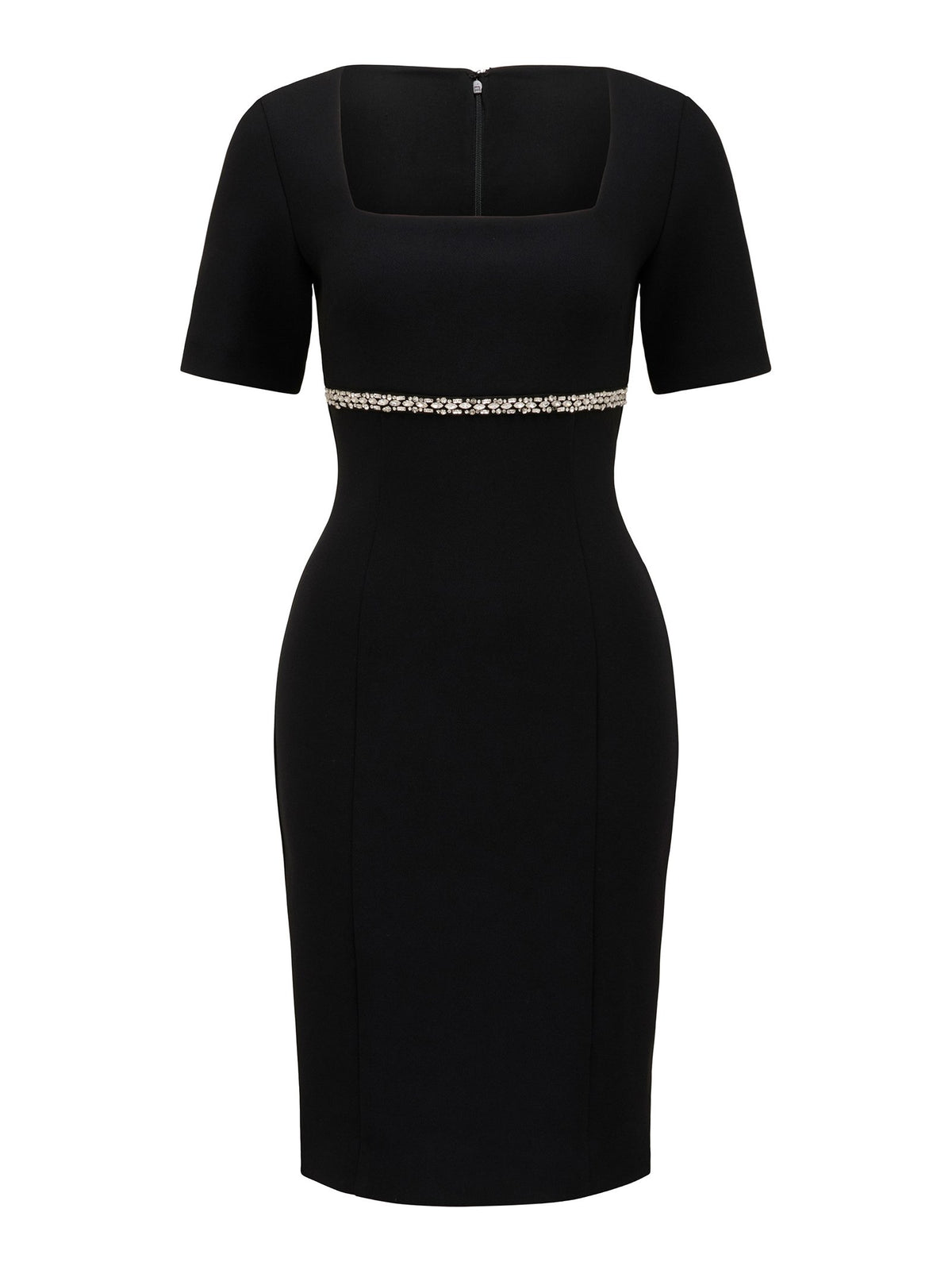 Lori Embellished Bodycon Midi Dress