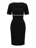 Michelle Open Back Satin Maxi Dress