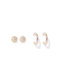 Saffron Stud & Hoop Multi Pack