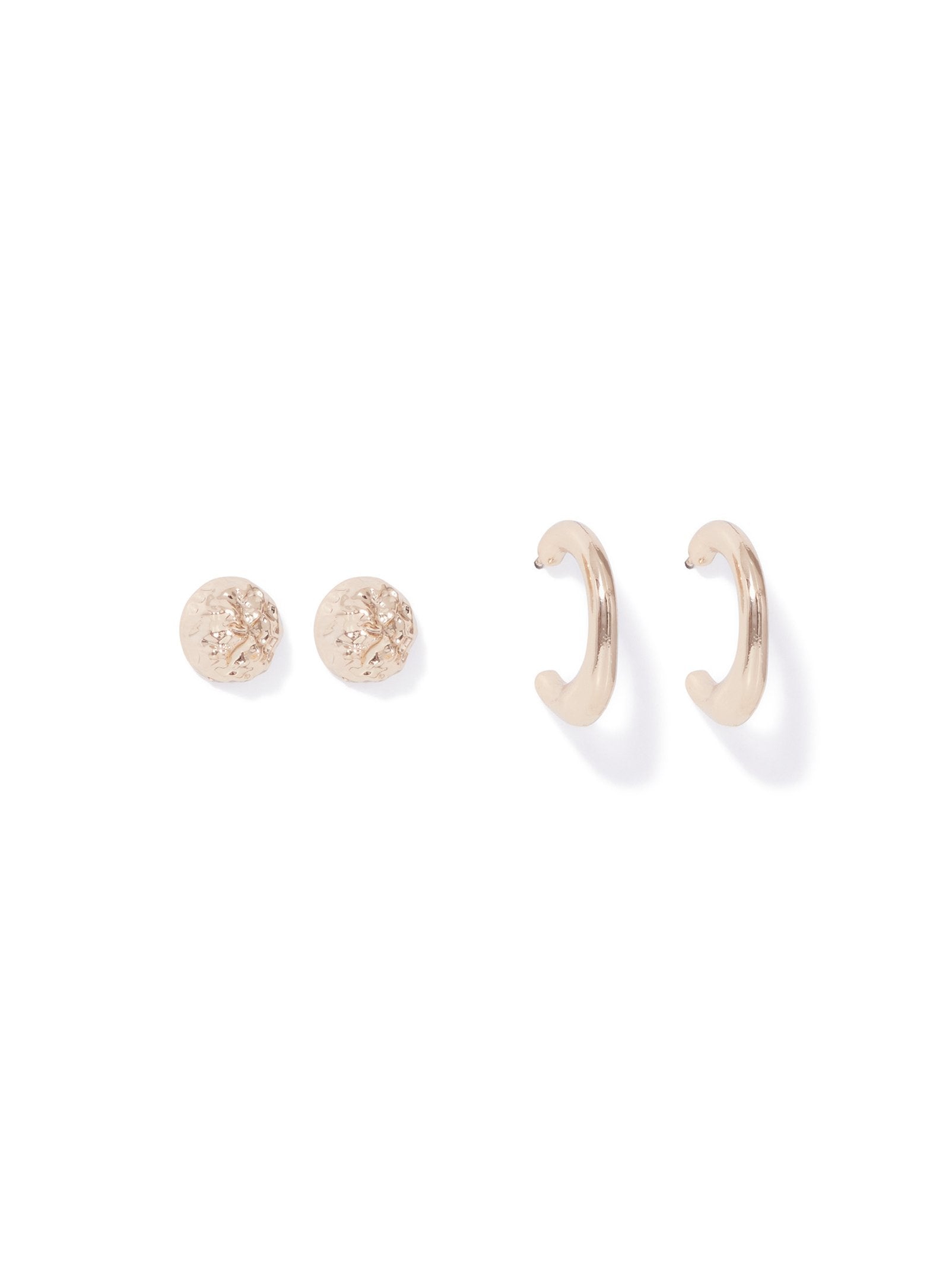 Saffron Stud & Hoop Multi Pack