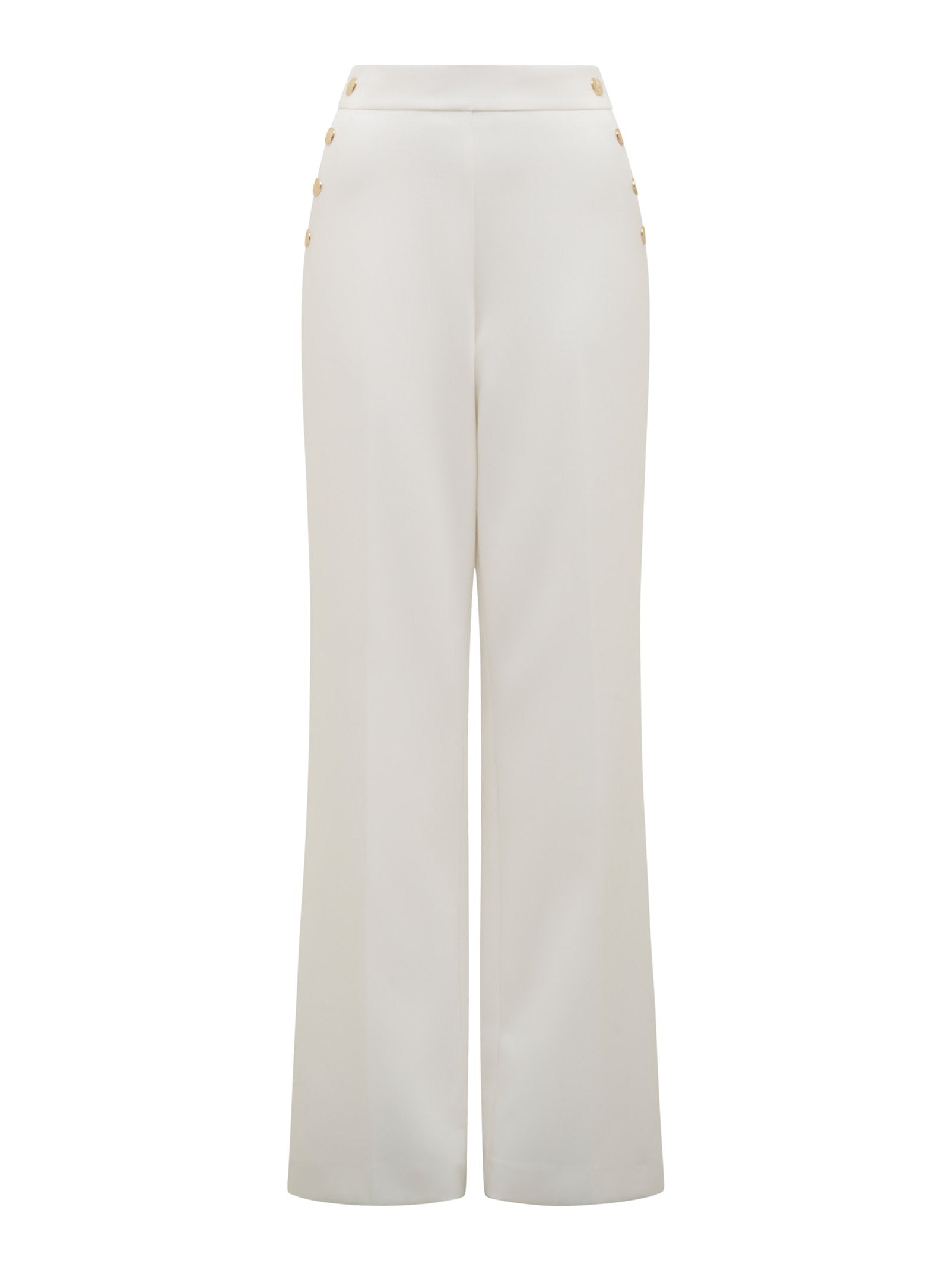  Kehlani Button Wide Leg Pant