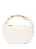 Willa Weave Metal Handle Bag