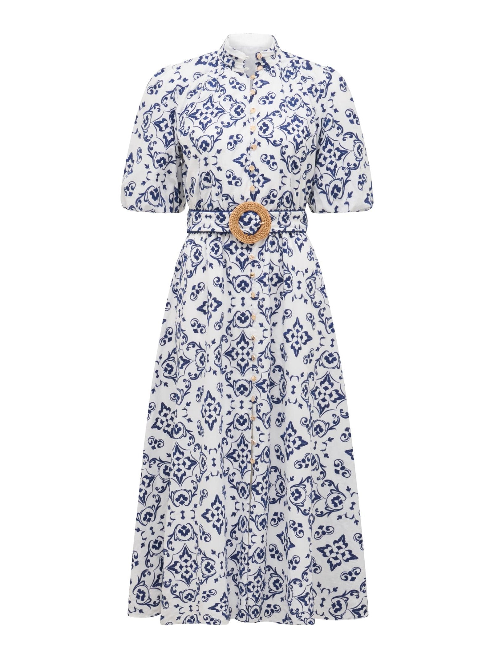  Rhiannon Embroidered Midi Dress