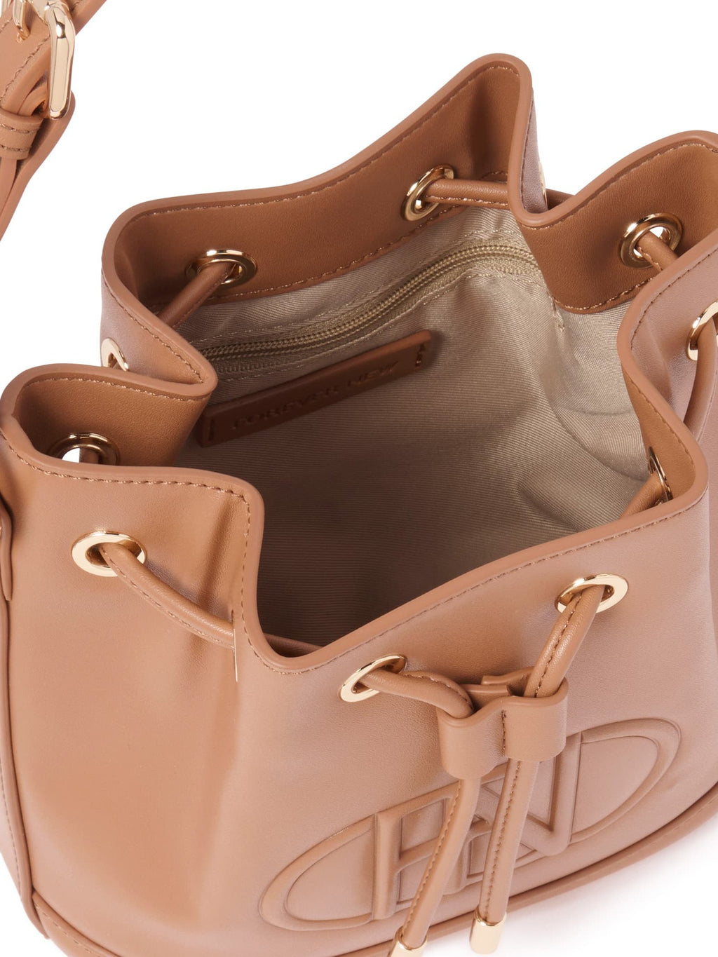  Signature Delany Drawstring Bucket Bag