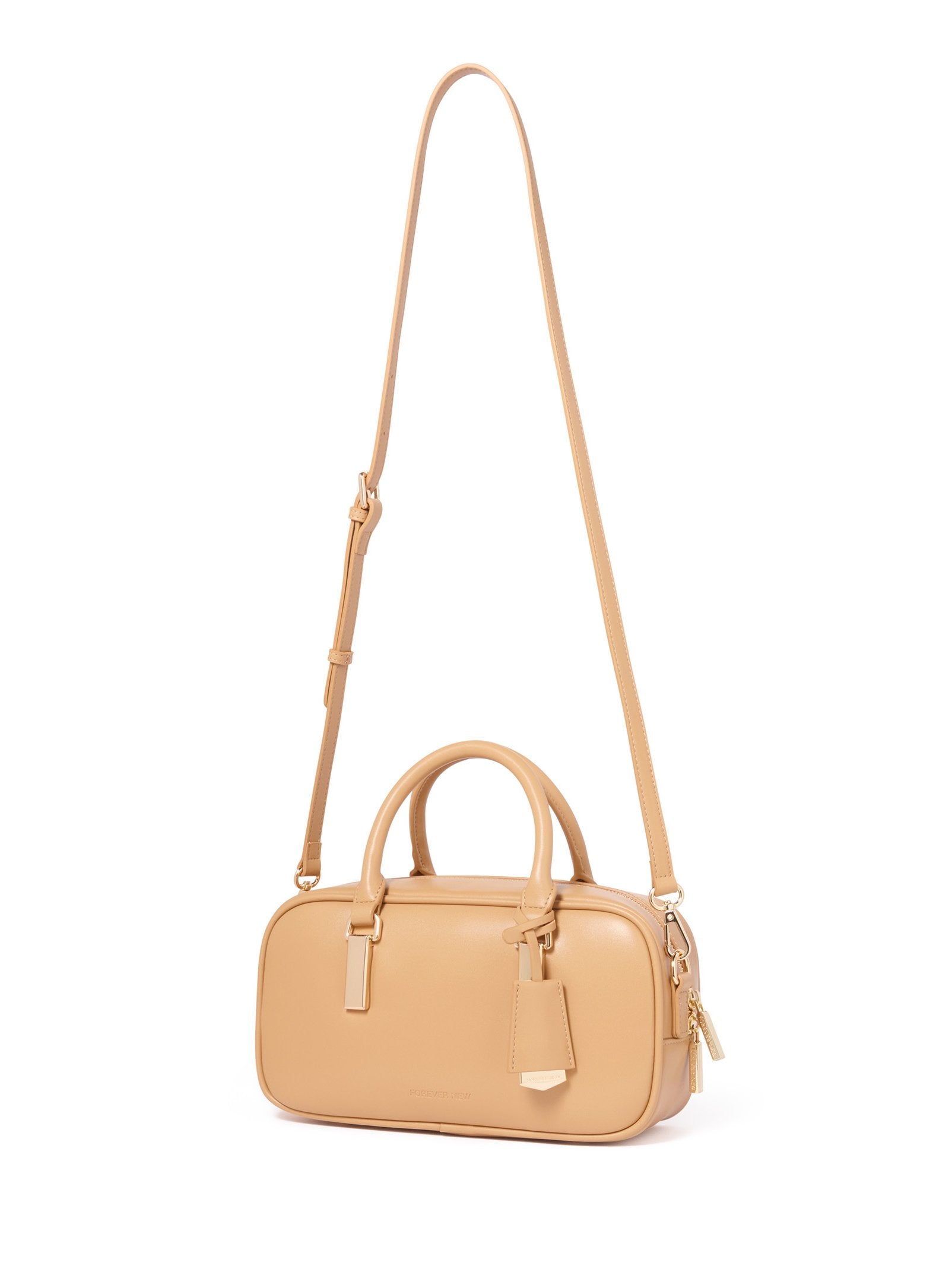  Signature Terri Metal Trim Barrel Bag