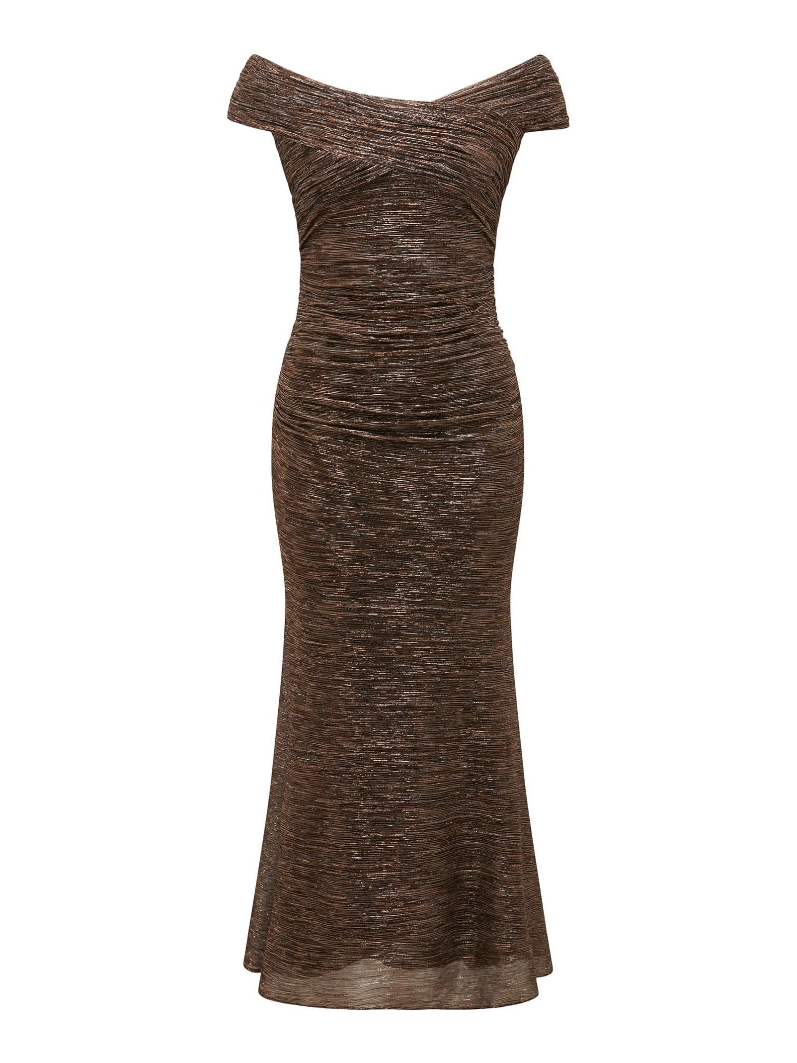  Wilma Petite Plisse Maxi Dress