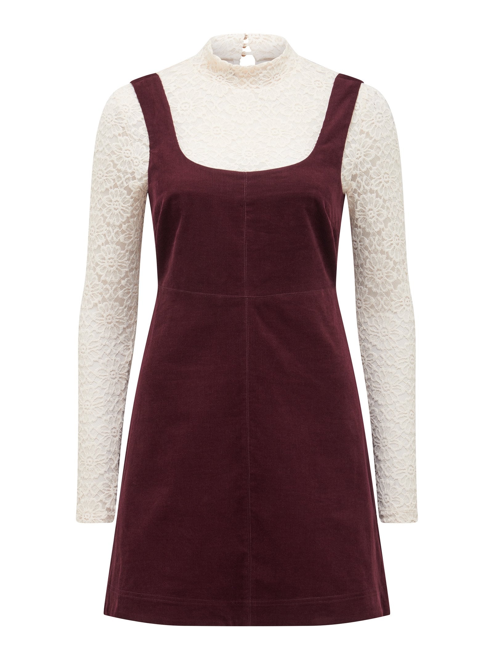  Camille Petite 2 in 1 Cord Mini Dress