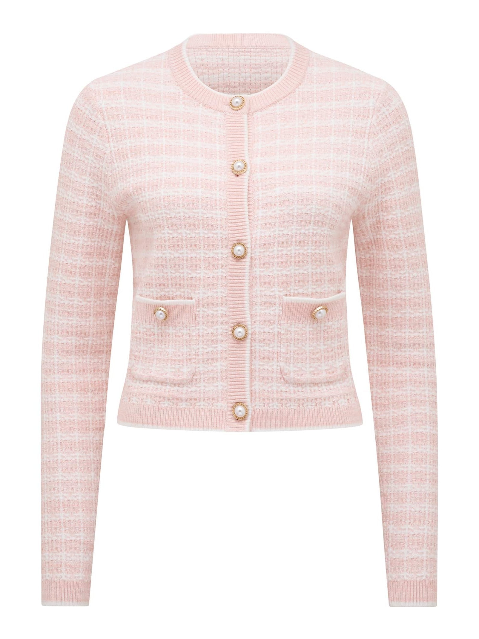 Louise Boucle Knit Cardigan