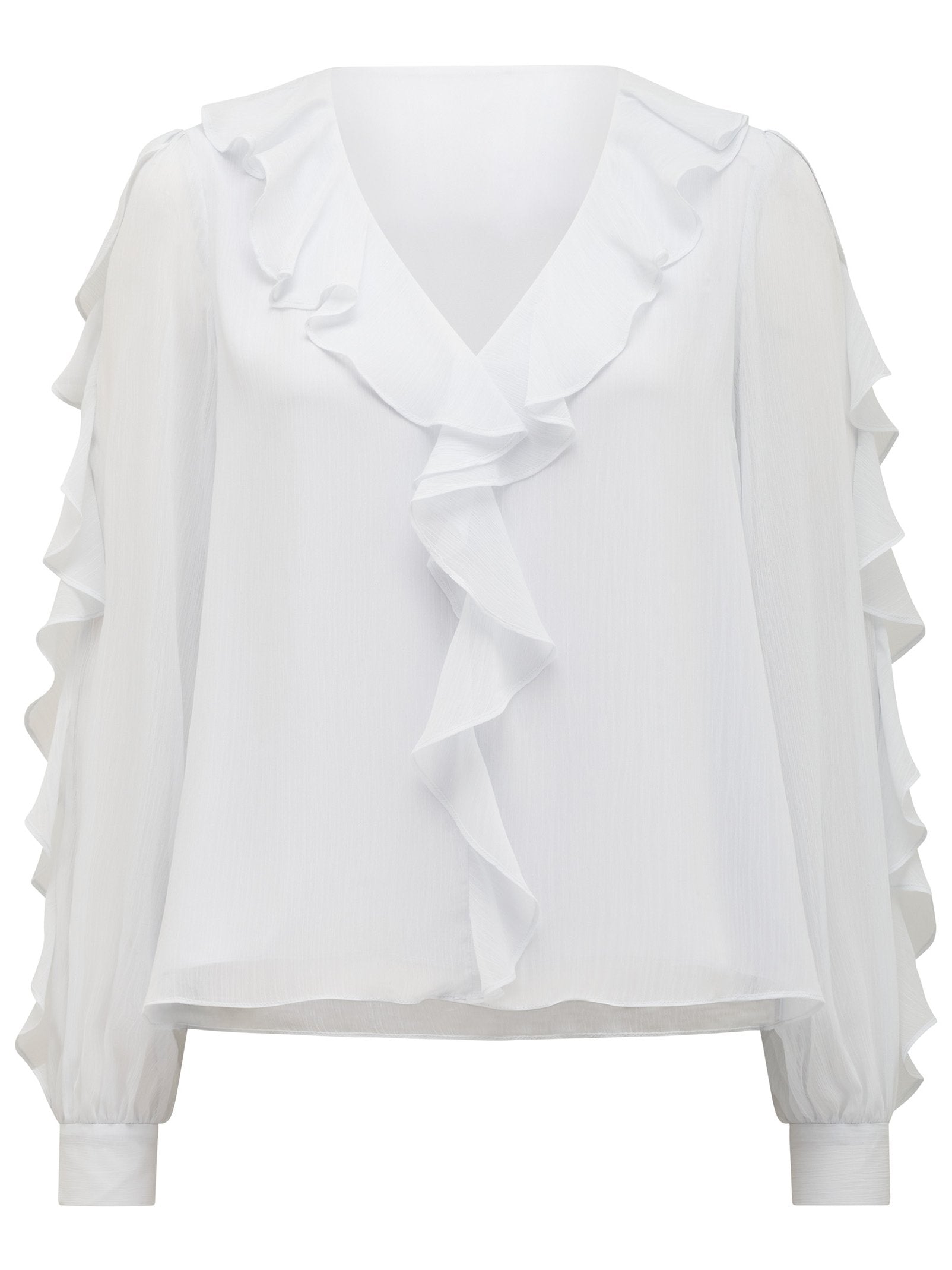 Novi Ruffle Front Blouse