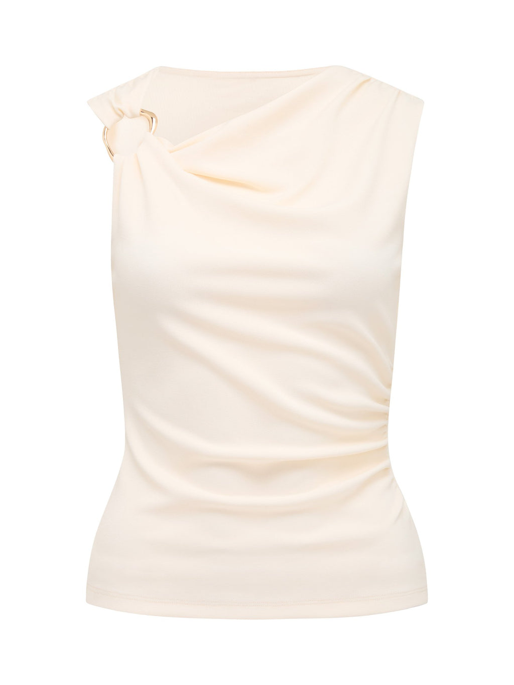 Becca Hardware Detail Draped Top