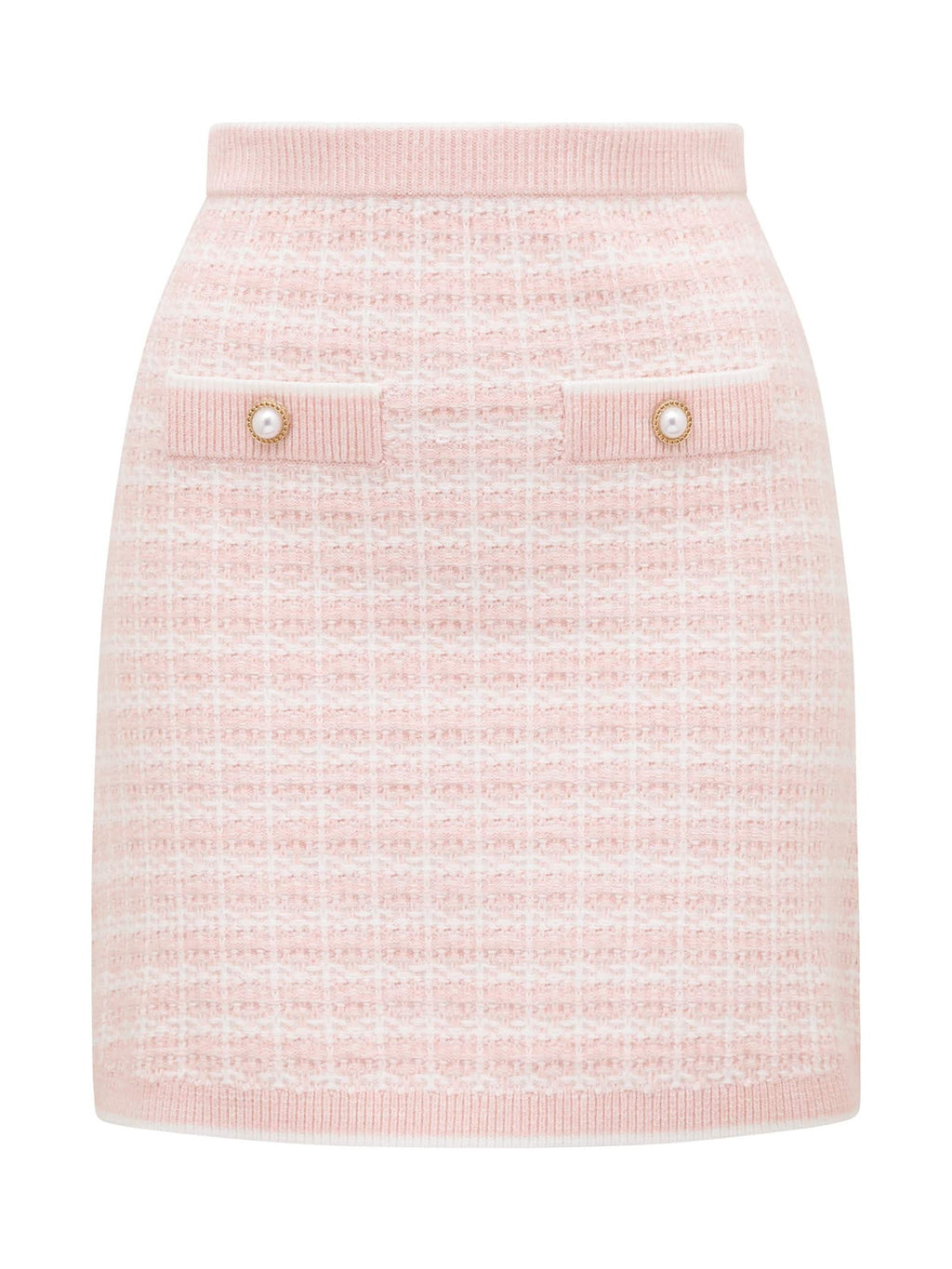 Louise Boucle Knit Skirt