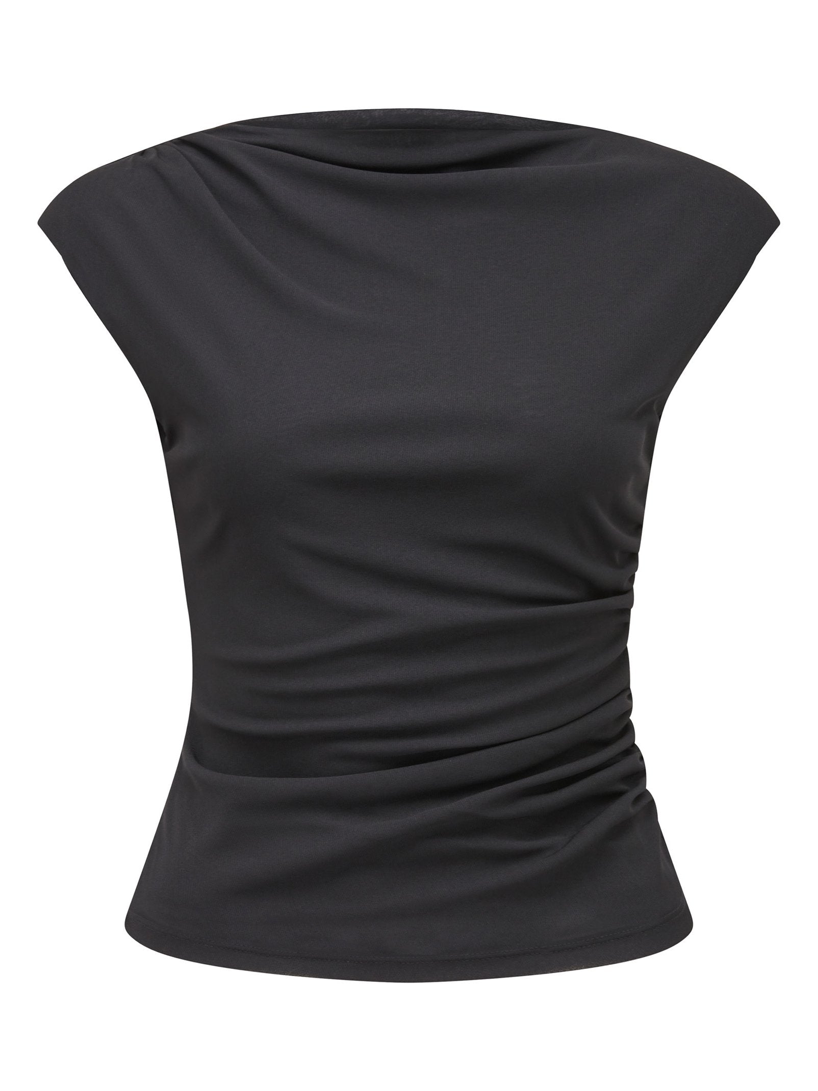 Mel Extended Sleeve Mesh Top