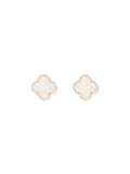 Fern Flower Stud Earring
