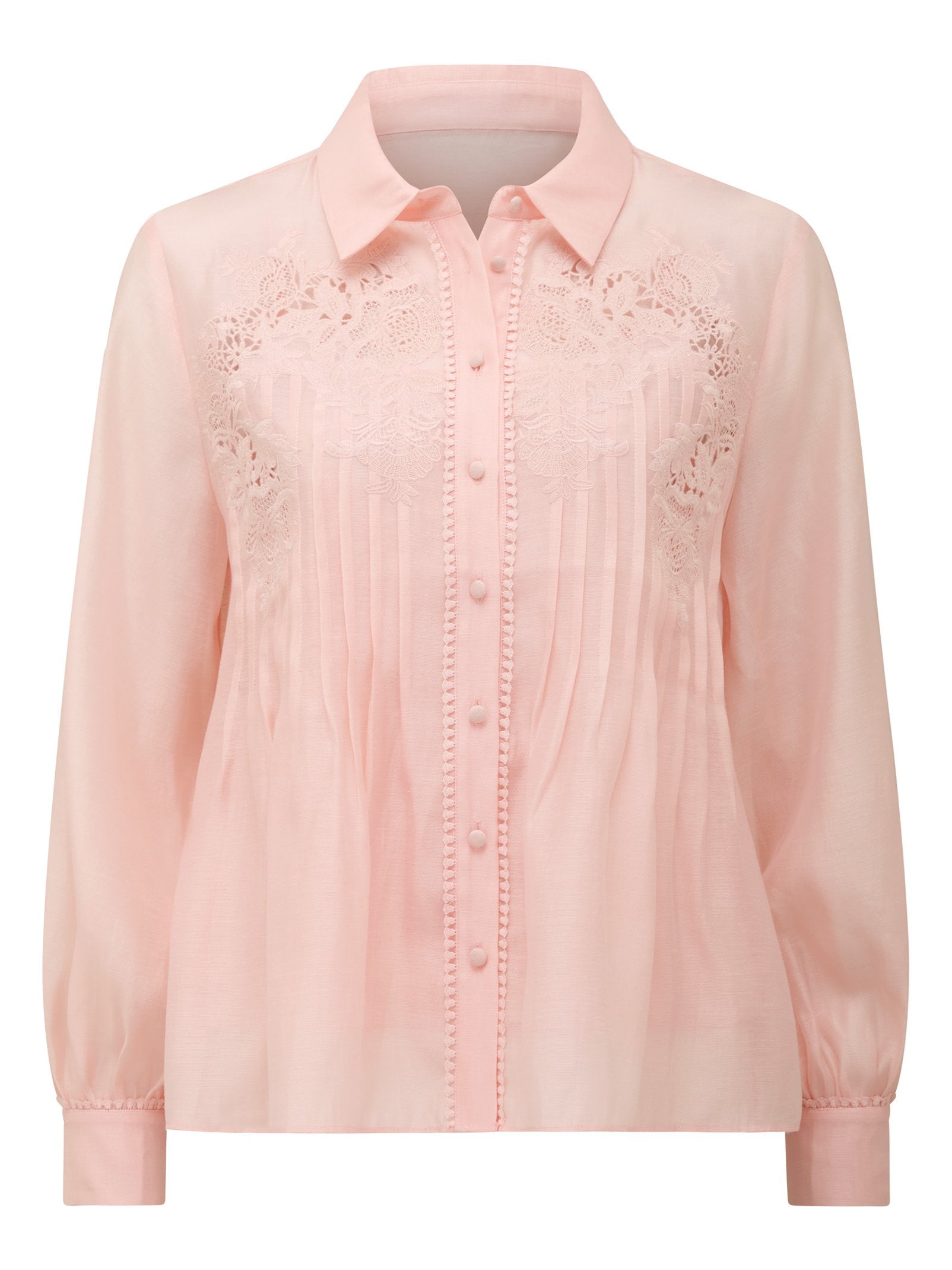 Azura Petite Embroidered Shirt