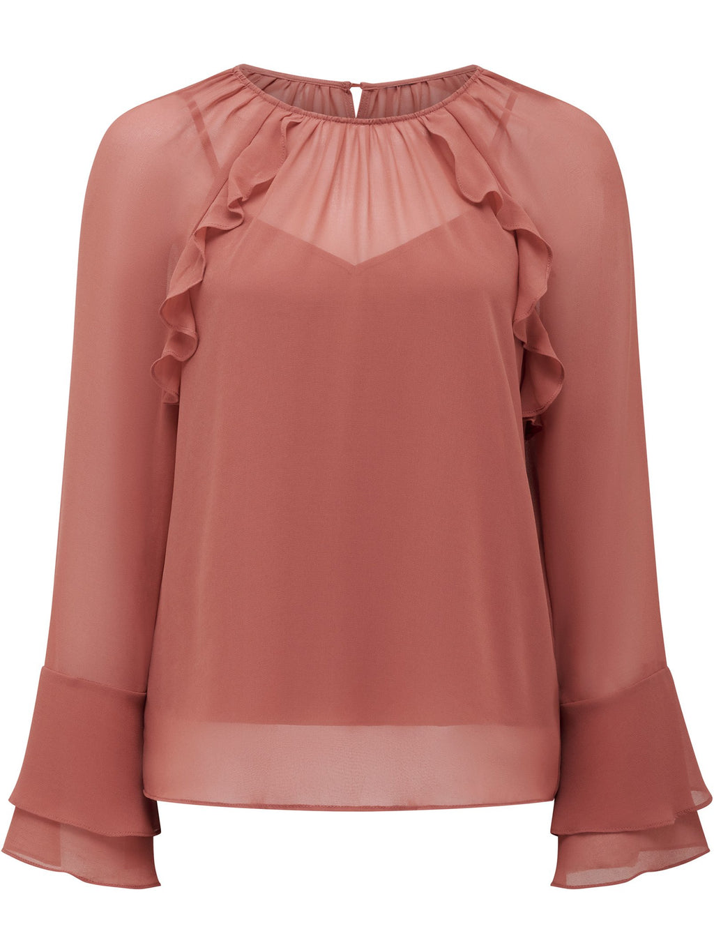 Tori Ruffle Blouse