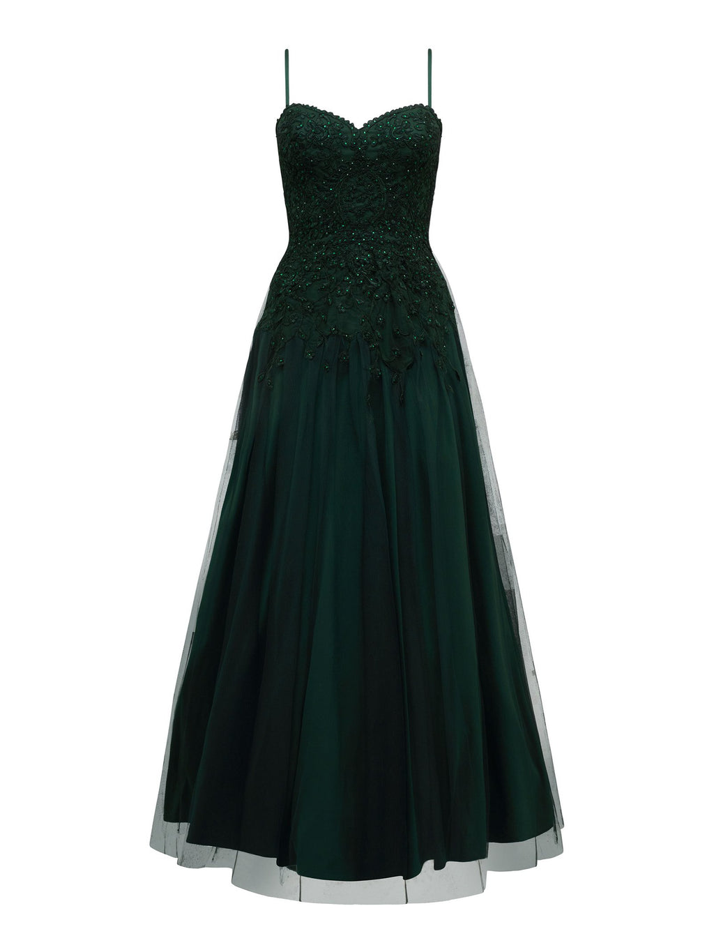 Kaia Tulle Strappy Gown