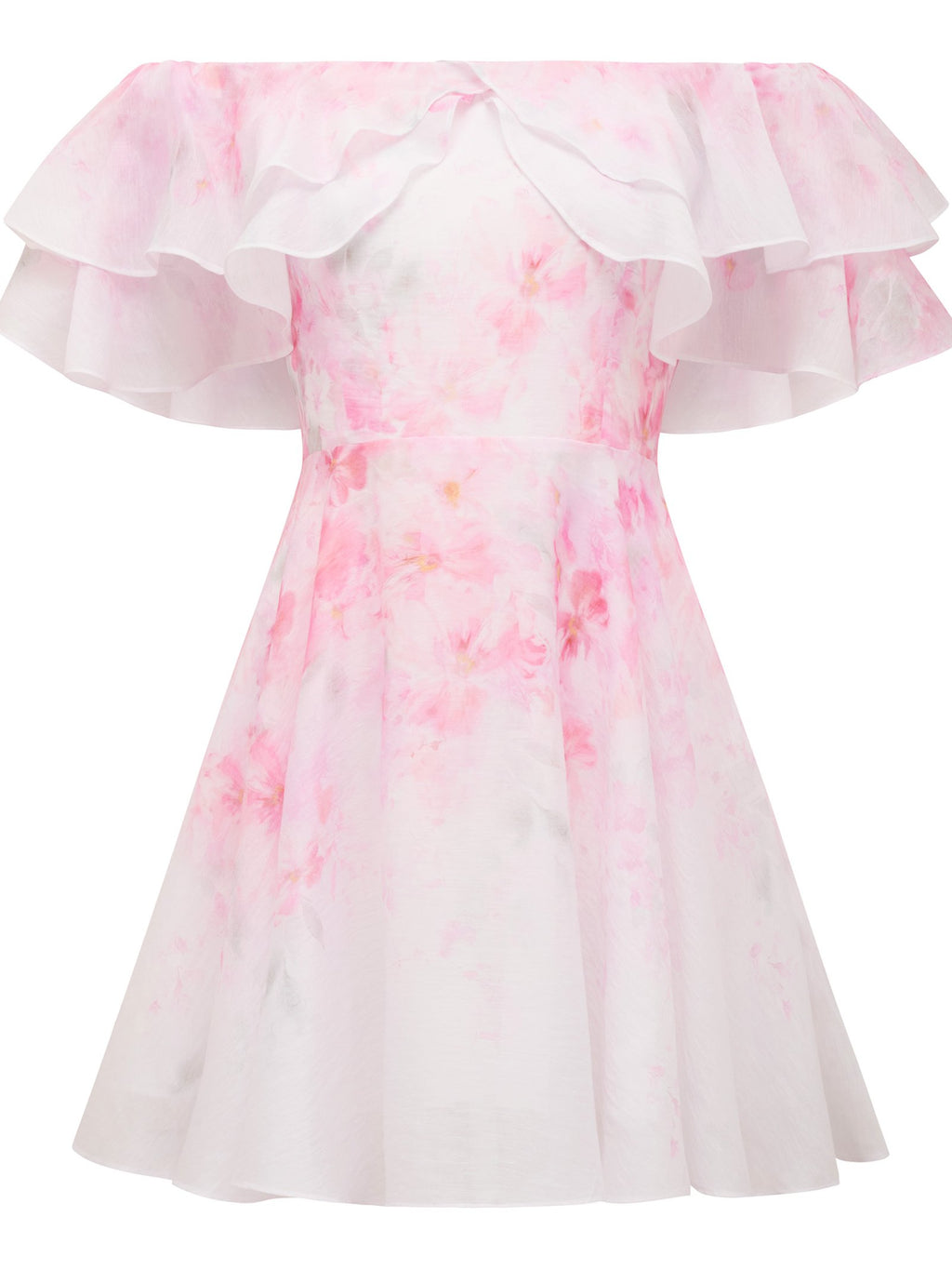 Ellie Ruffle Mini Dress