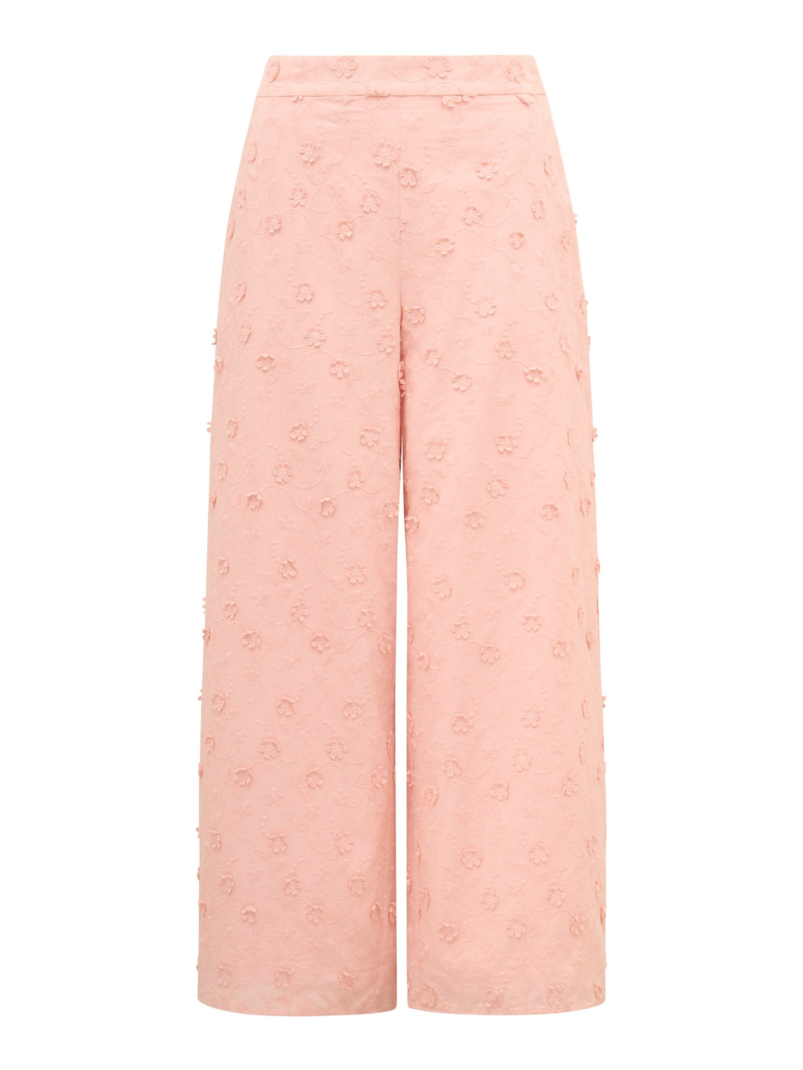  Daisy Petite Broderie Wide Leg Pant