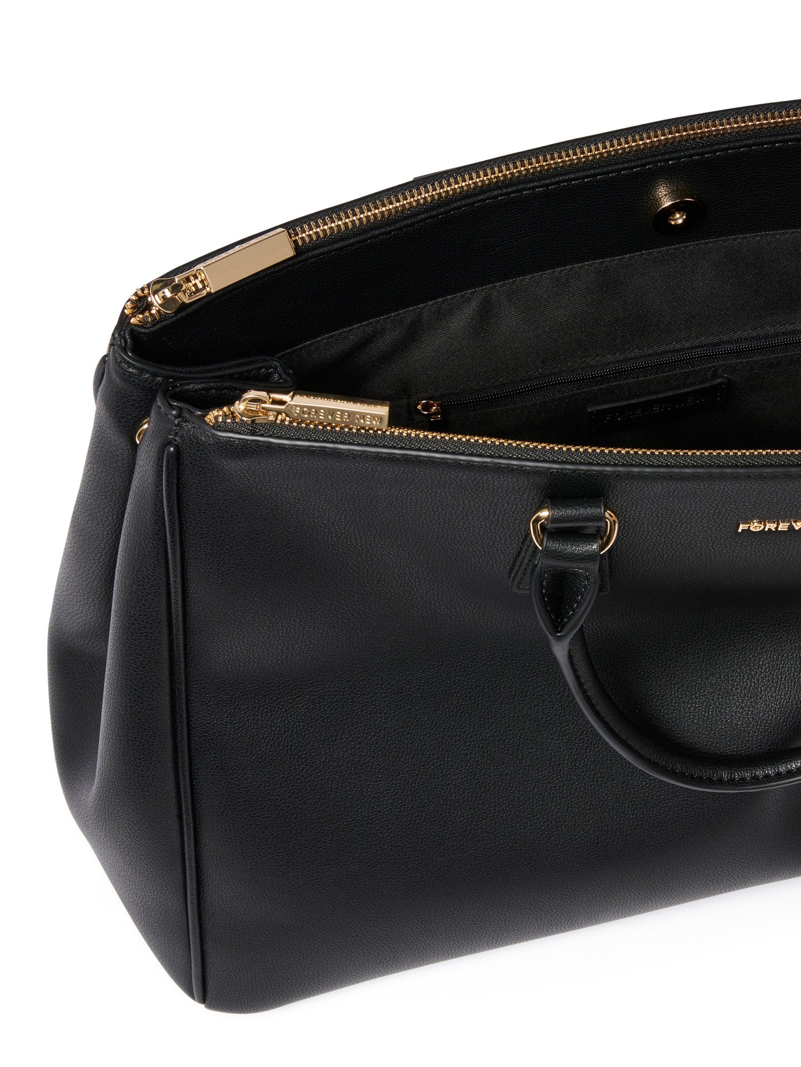 Dana Double Zip Laptop Tote Bag