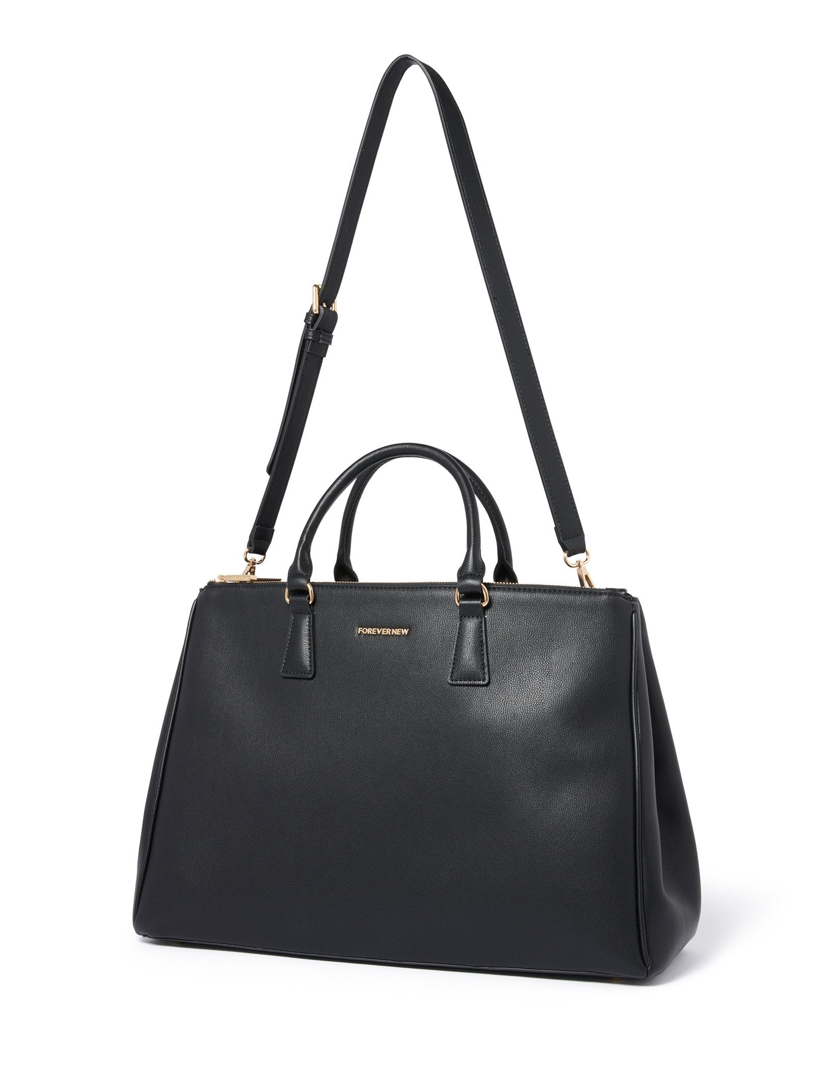 Dana Double Zip Laptop Tote Bag