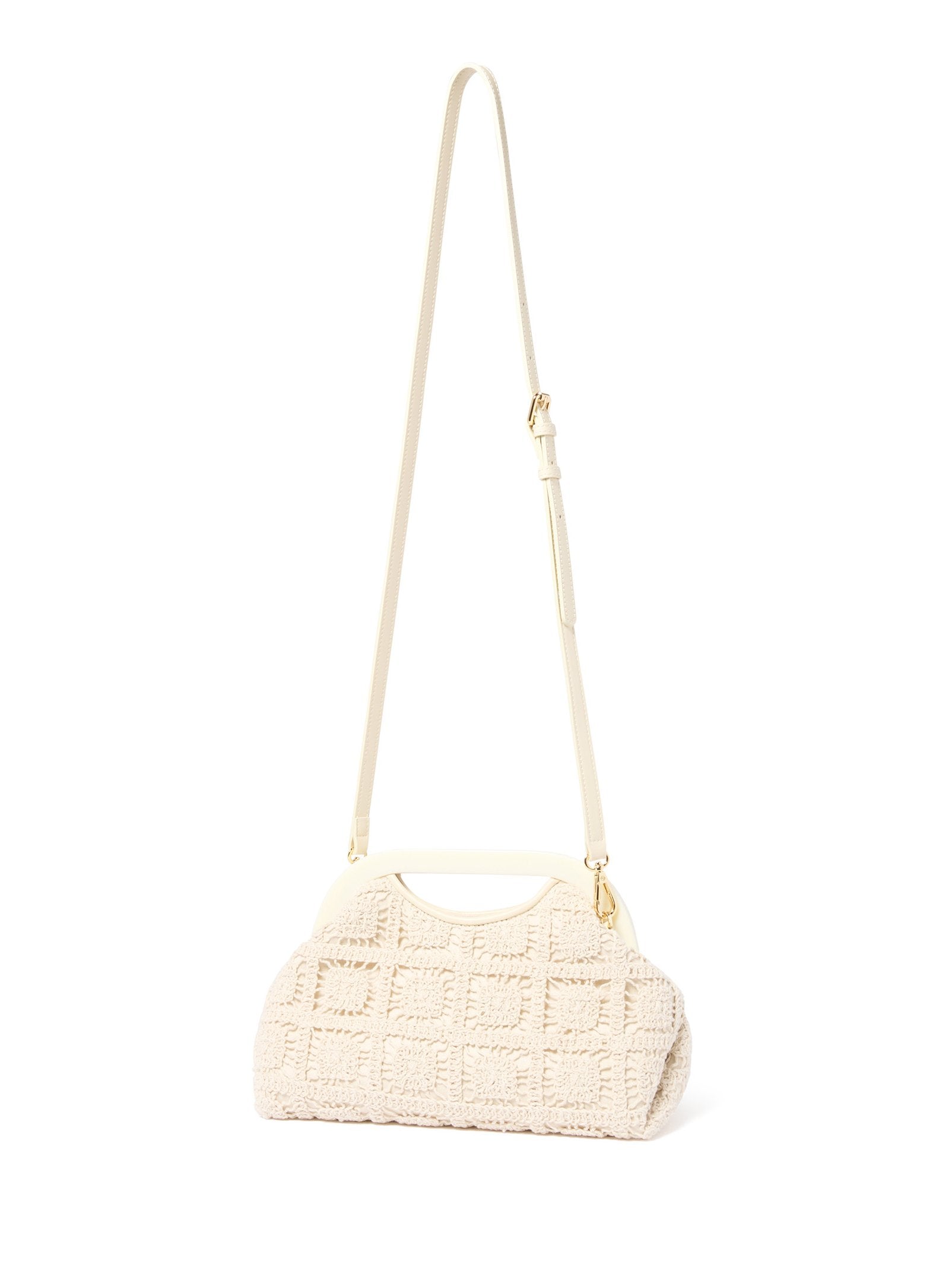 Macy Macrame Clutch