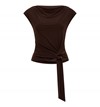 Jazelle Hardware Drape Detail Top