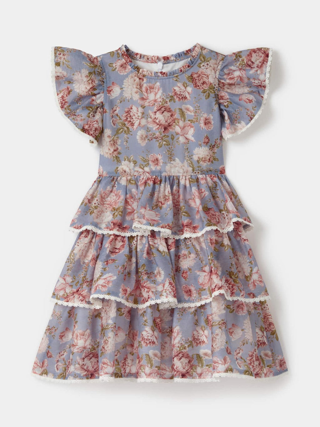 Odette Girls Tiered Mini Dress