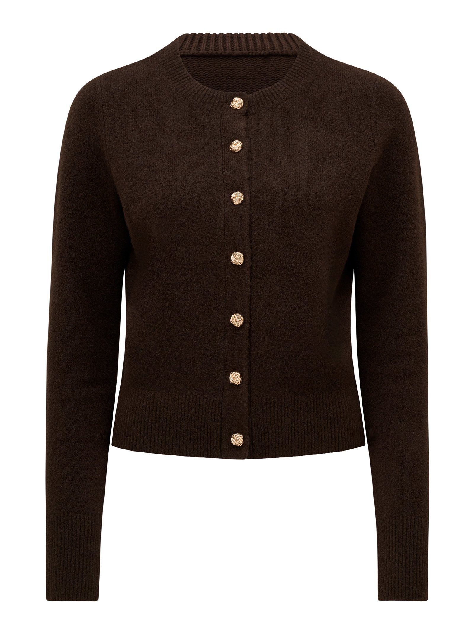May Crew Neck Cardigan