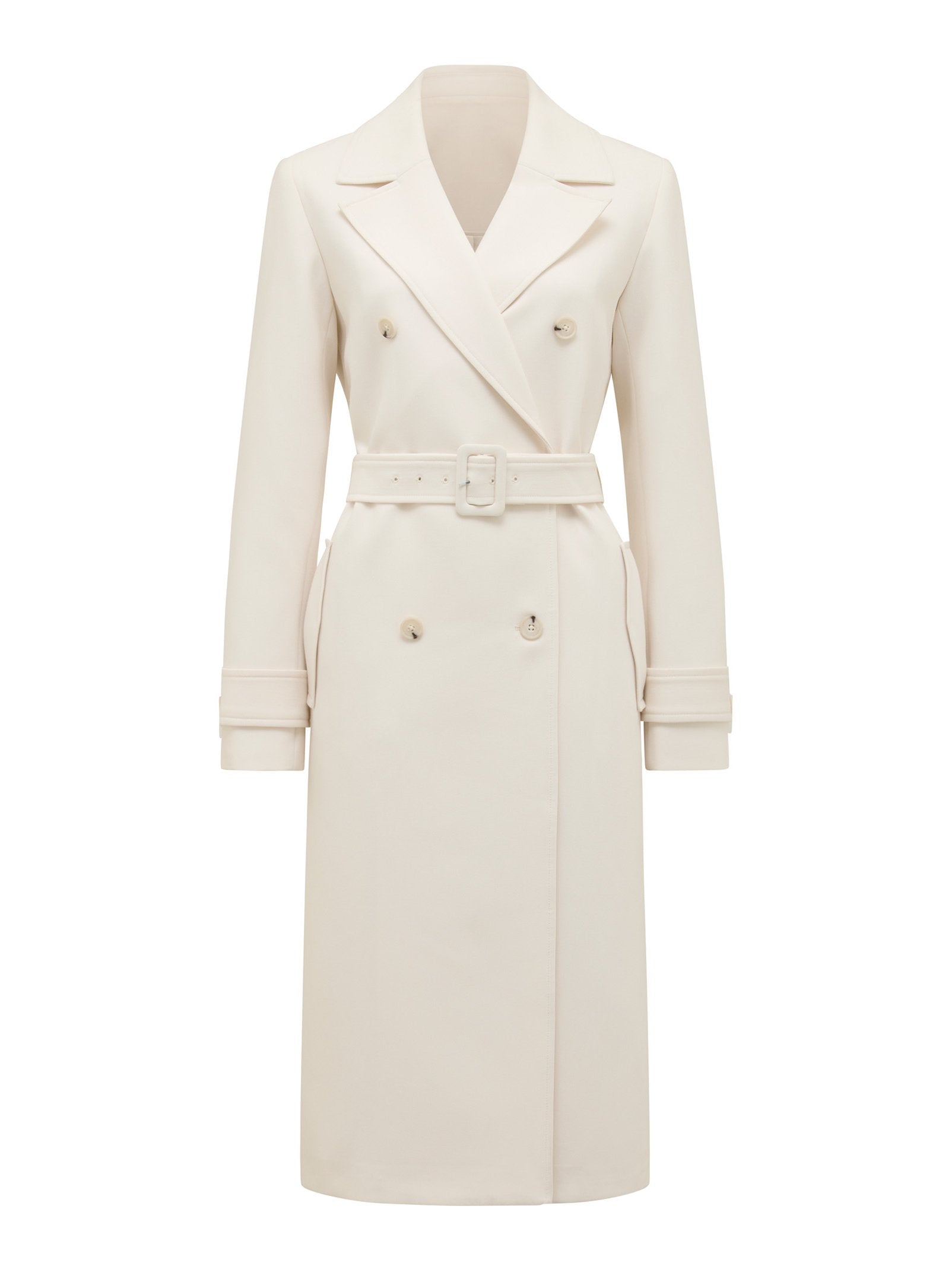 Lydia Crepe Trench
