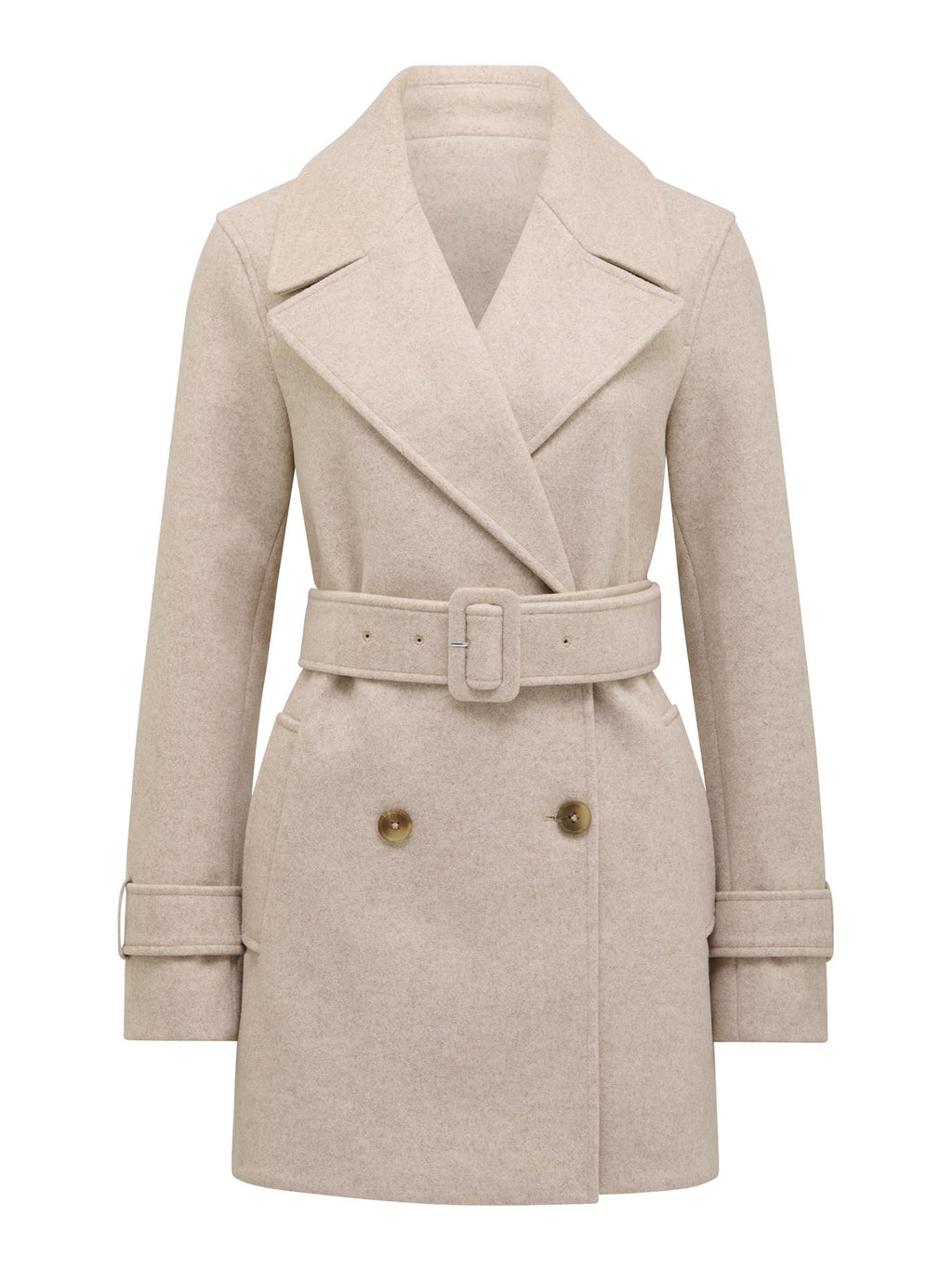Belle Short Wrap Coat