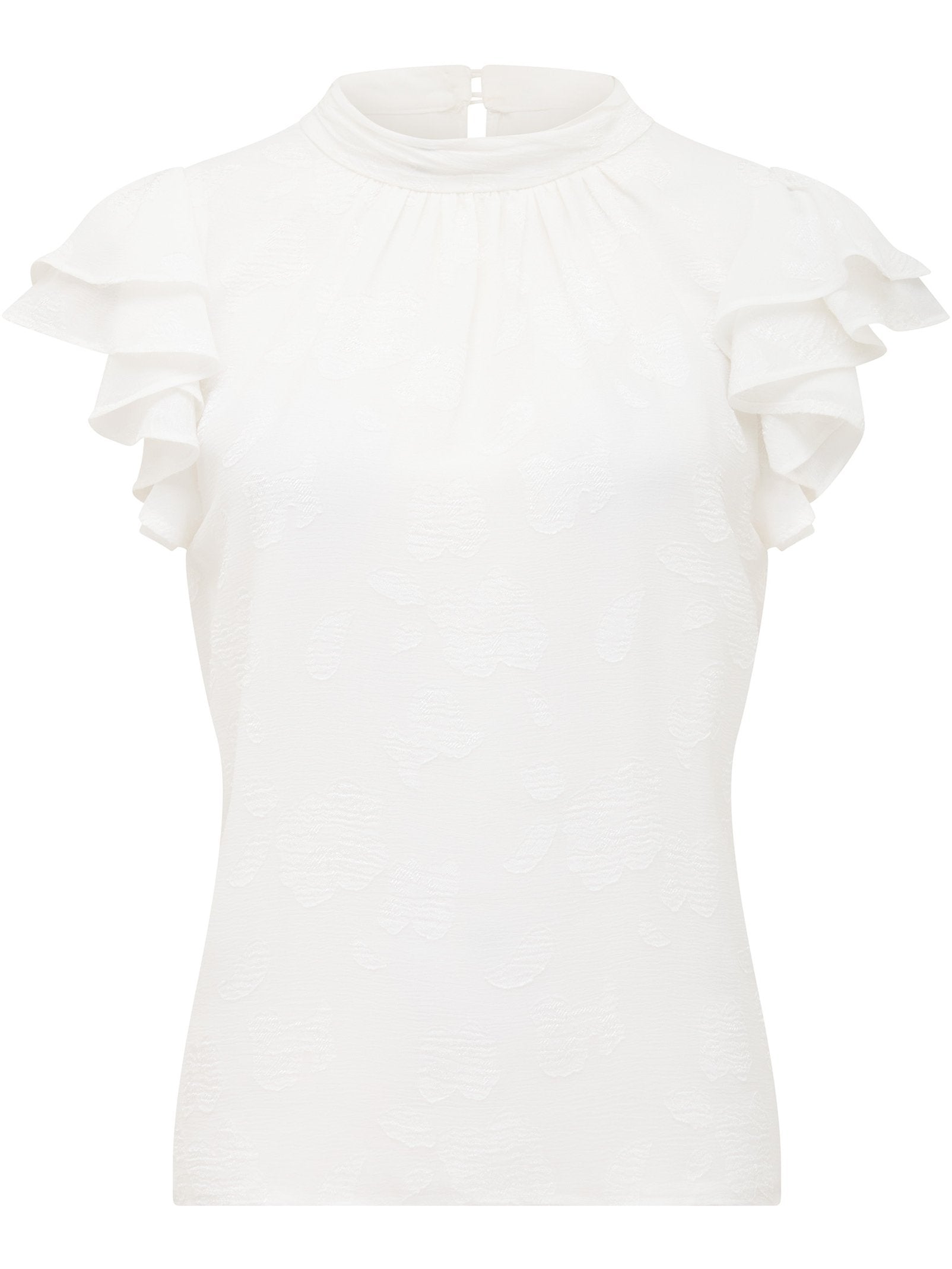  Ines Flutter Sleeve Blouse