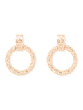 Signature Lila Large Curve Hoop