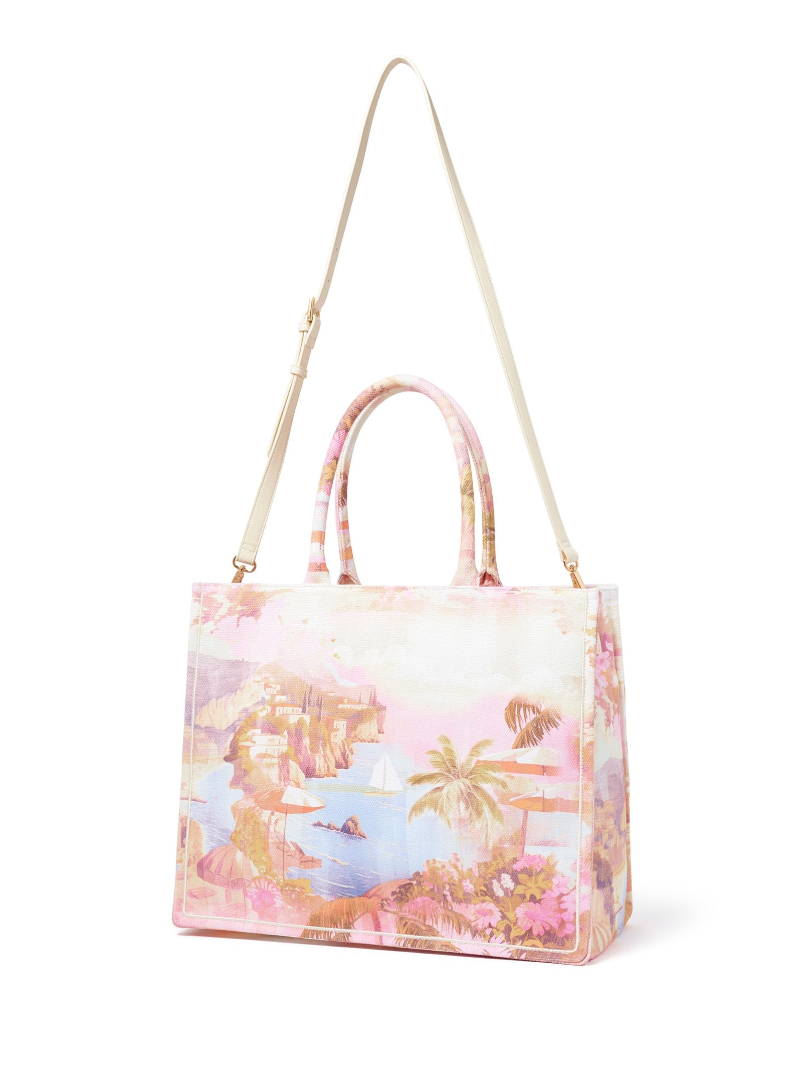  Samira Italian Print Tote Bag