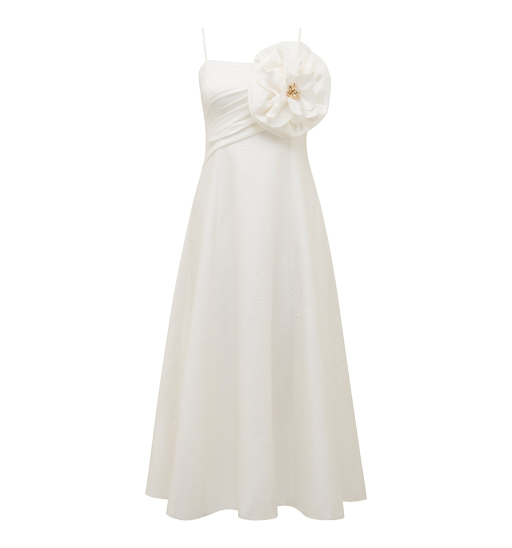 Felicia Petite Flower Midi Dress