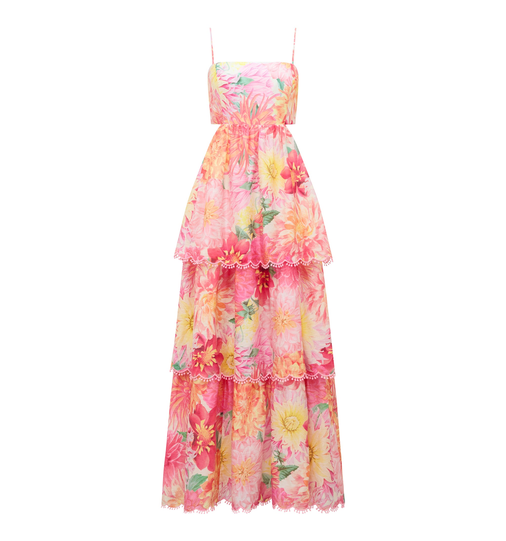 Shauna Tiered Midi Dress