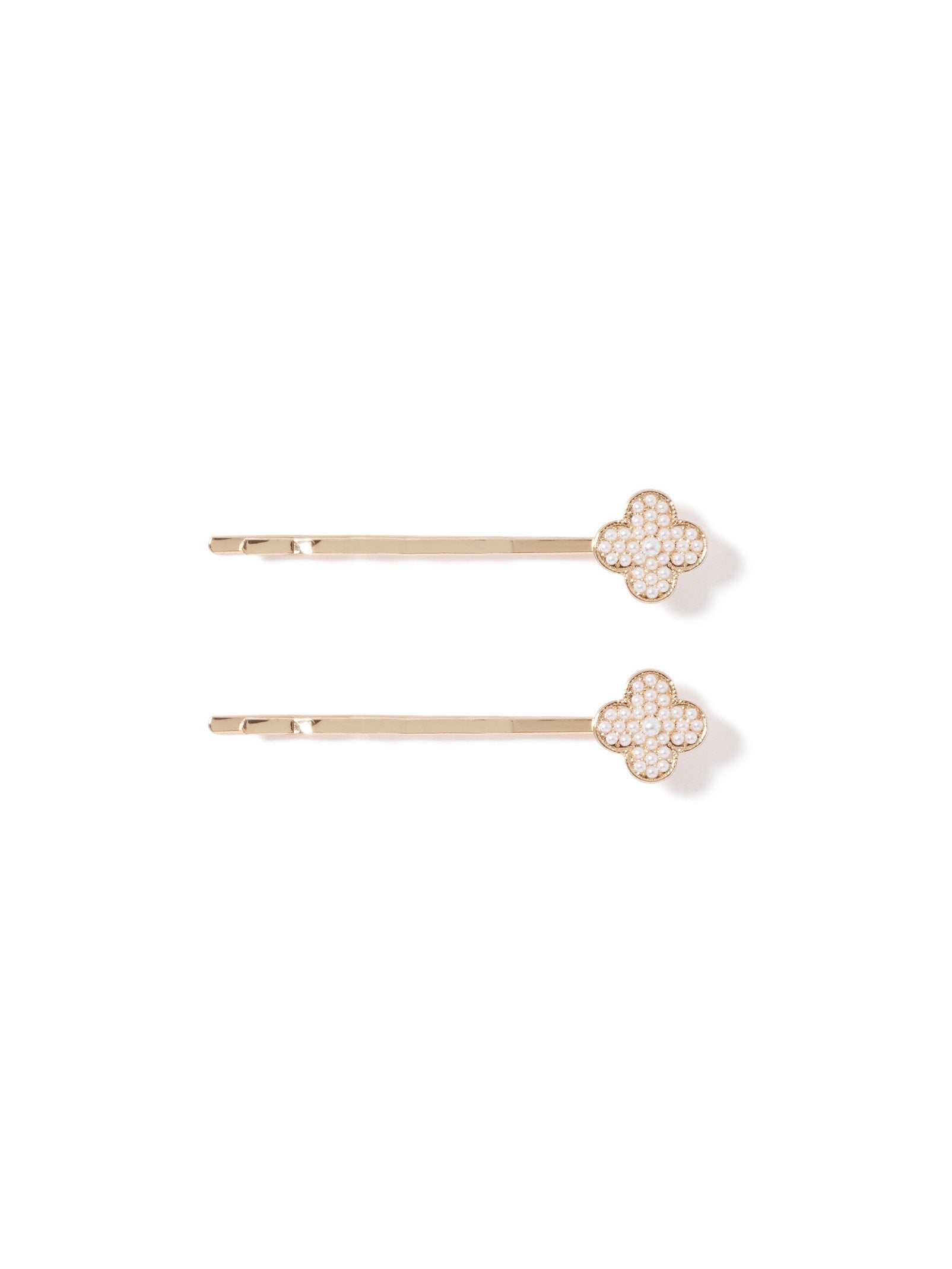 Fern Flower Hair Slide
