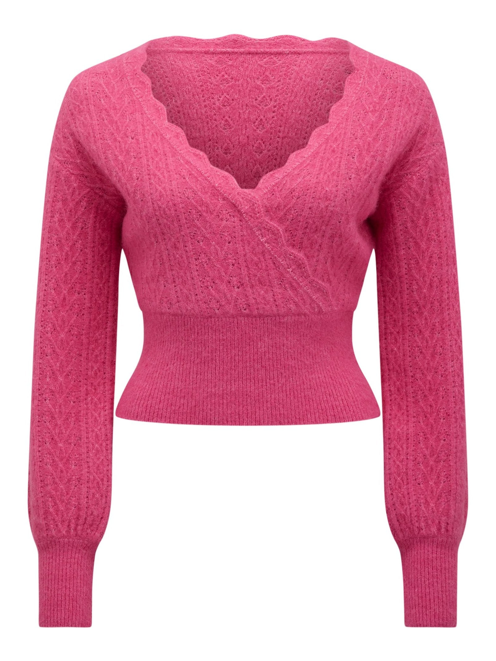 Kylie Stitch Wrap Sweater
