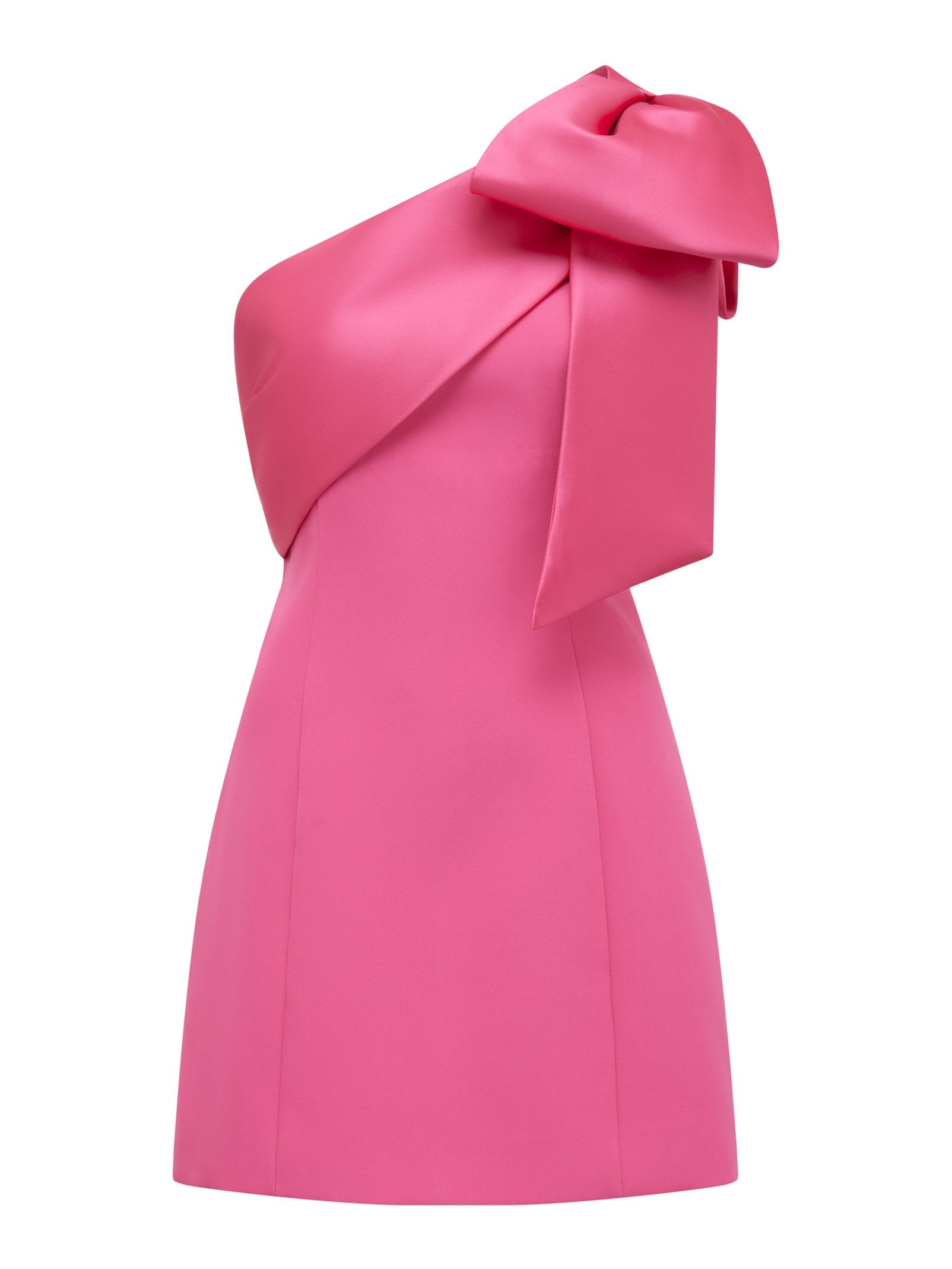  Holly Asym Bow Mini Dress