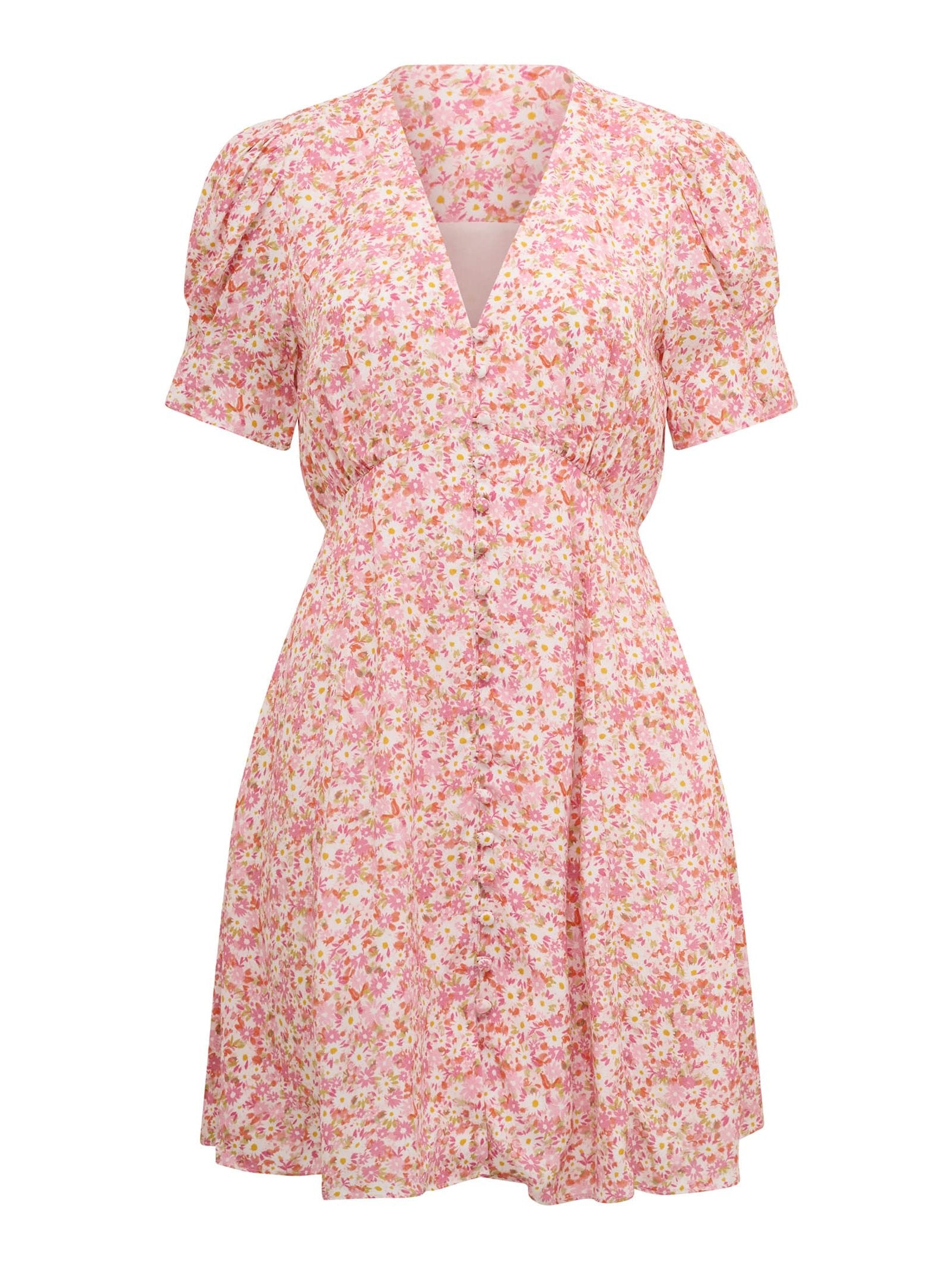  Saffron Petite Printed Sun Dress