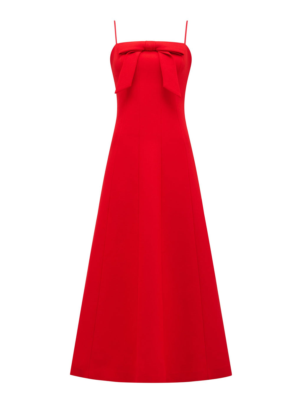 Harlow Bow Front Midi Dress
