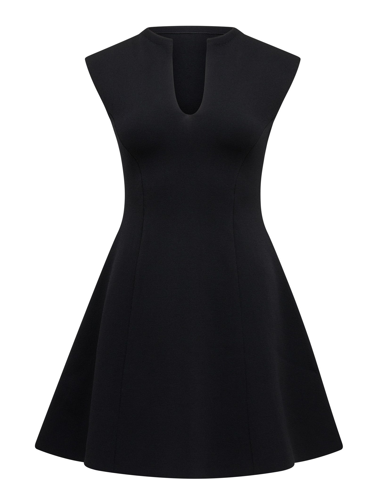  Katerina Crepe Knit Mini Dress