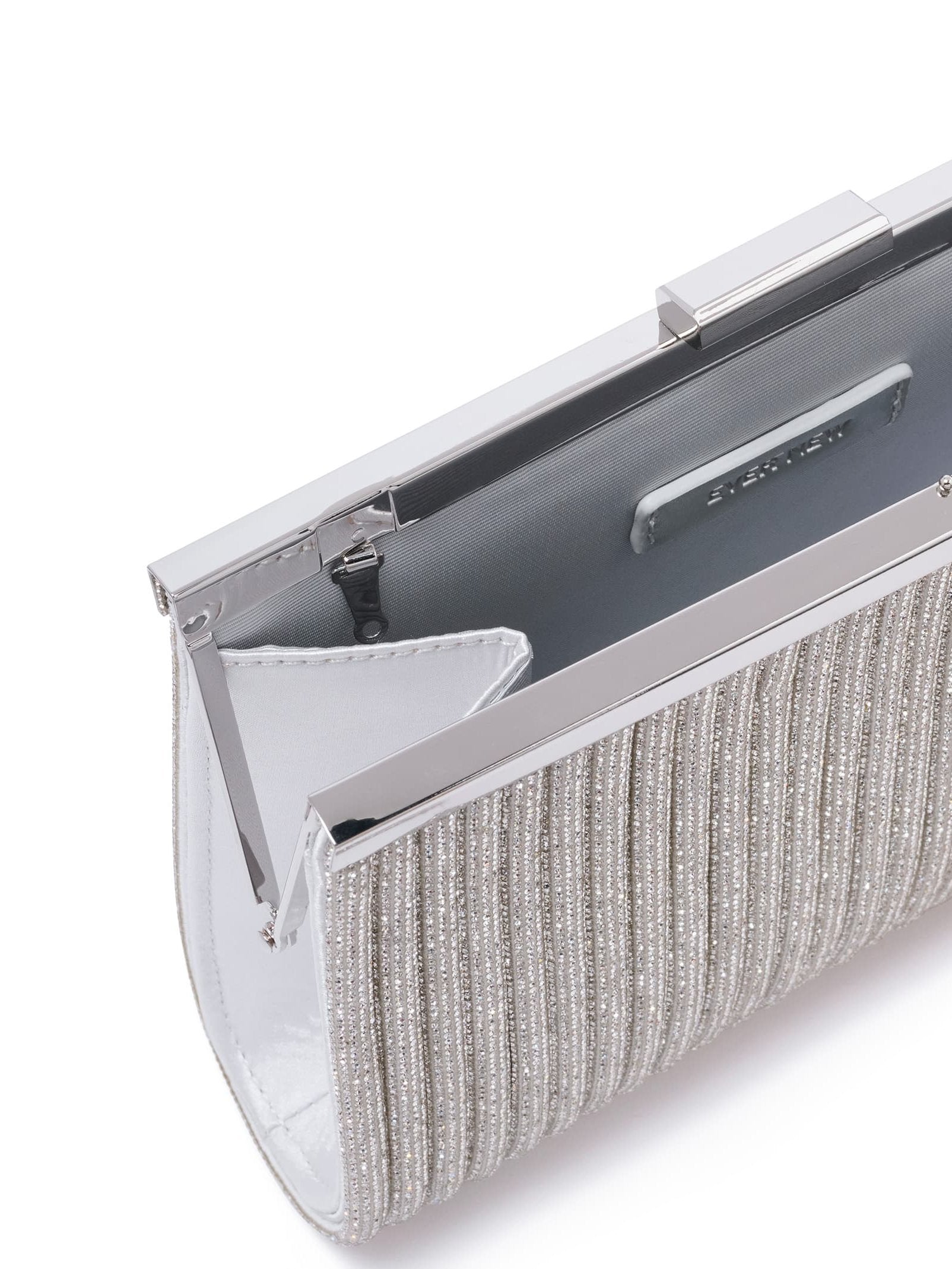 Amanda Sparkle Frame Clutch