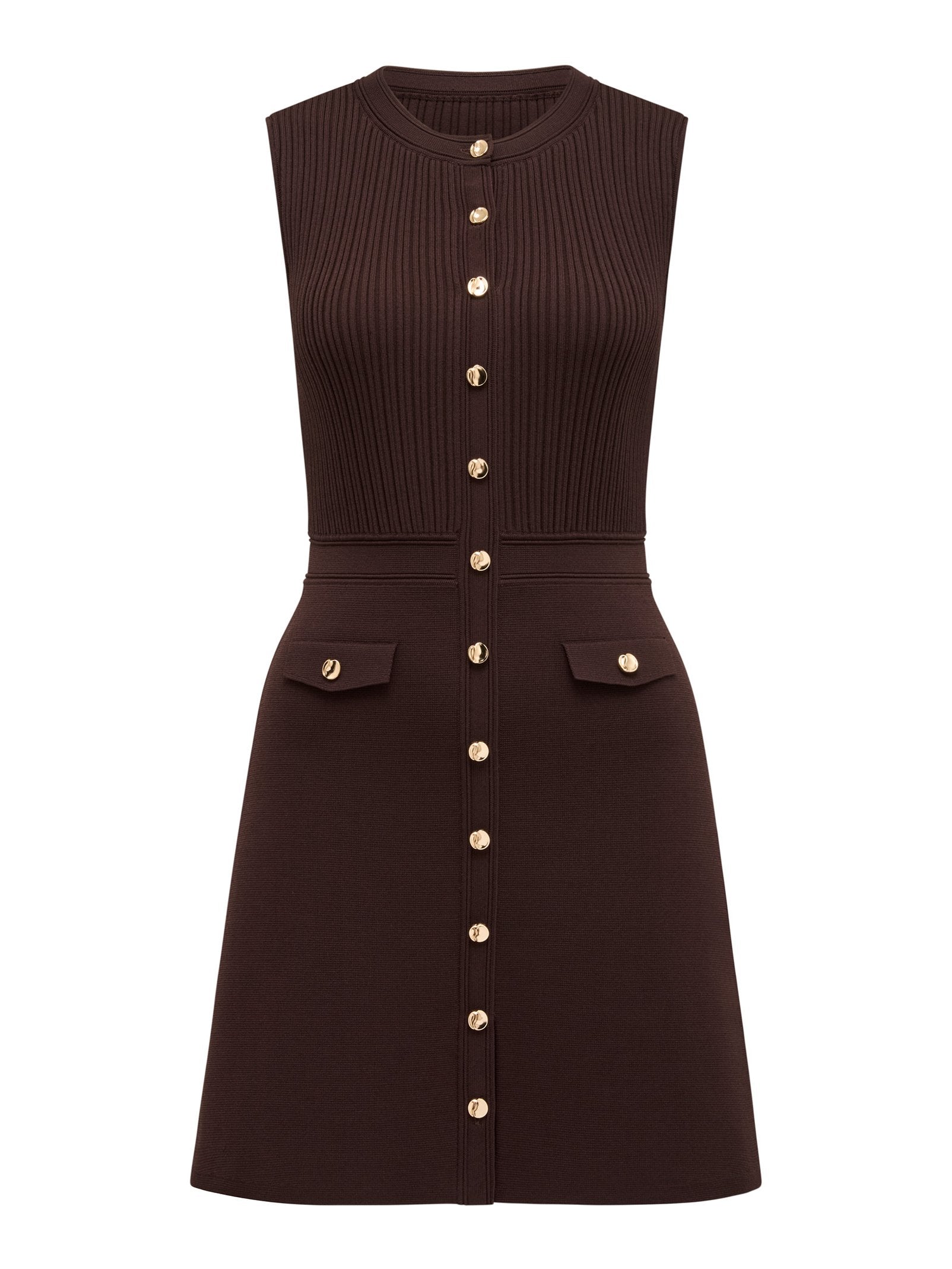 Issie Stitch Interest Mini Dress