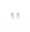 Leila Dainty Stone Stud Earring