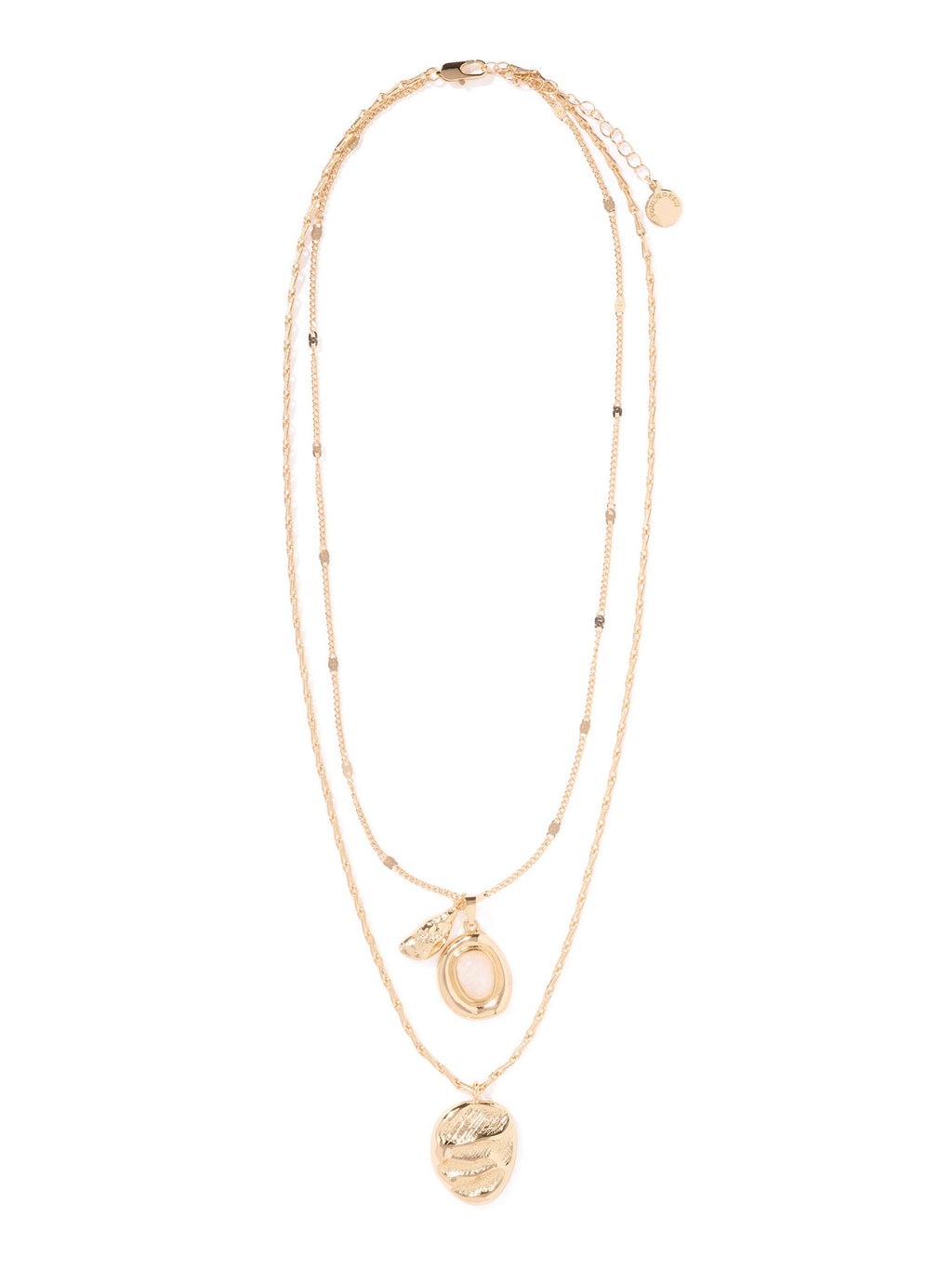 Signature Miriam Molten Stone Drop Necklace