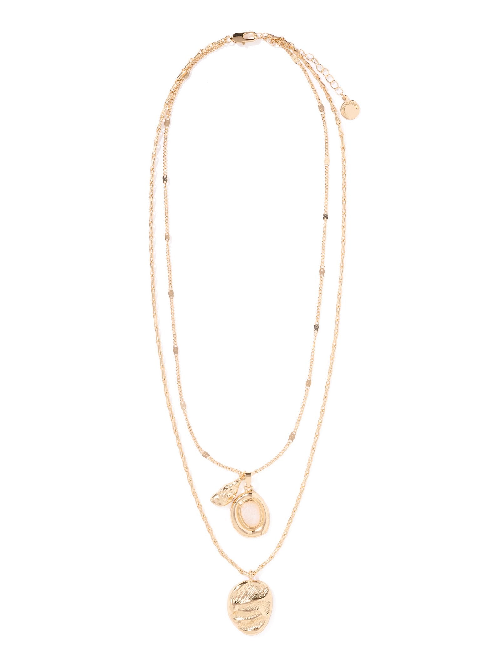 Signature Miriam Molten Stone Drop Necklace