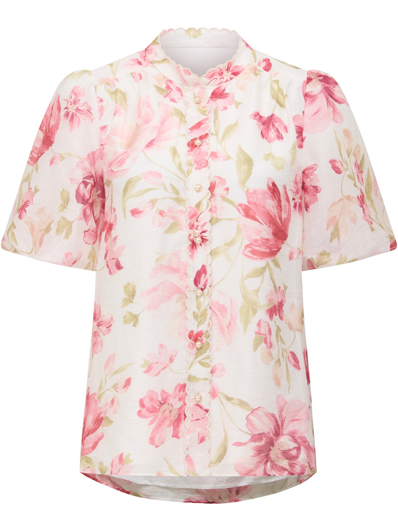  Becca Scalloped Blouse