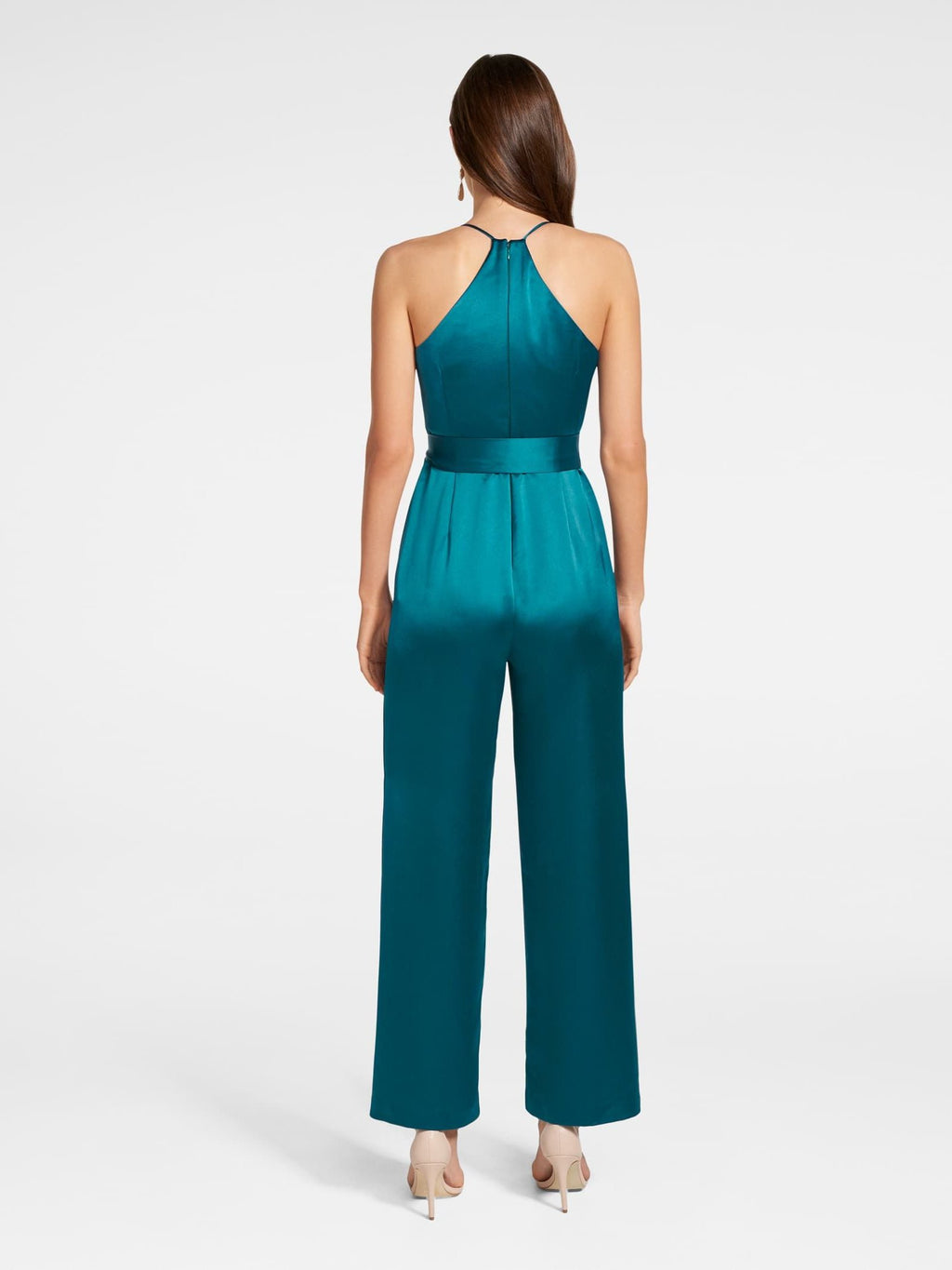 Maddison Satin Wrap Jumpsuit