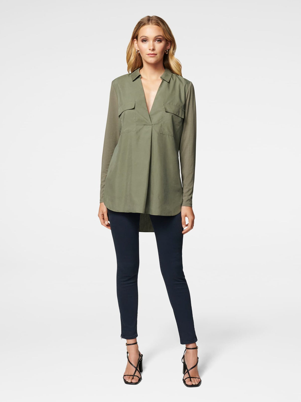 Martha Jersey Sleeve Tunic