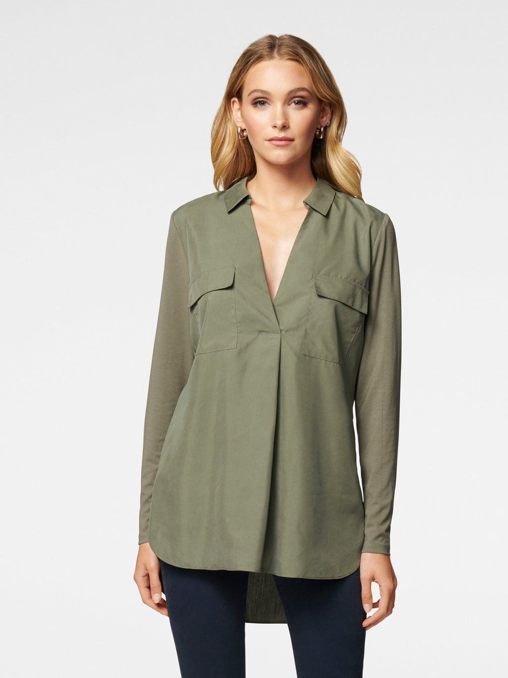 Martha Jersey Sleeve Tunic